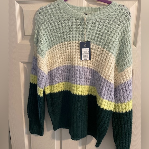 NWT Universal Thread Striped Sweater - Picture 2 of 3
